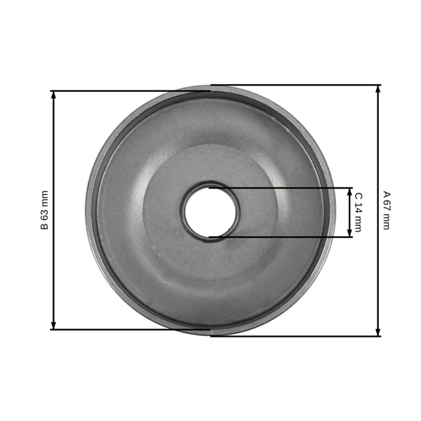 HS PARTS řetězka 3/8" 6 zubů Husqvarna 136 142 236 Jonsered 2035 2040 CS2137 CS2234 Partner 350 351 370 390 McCulloch CS380 Mac20X Poulan 2250 2375 (OEM 530047061)