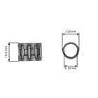 HS PARTS řetězka 3/8" 6 zubů pro motorové pily Tanaka 300 320 330 3301 EC290 (OEM 360065)