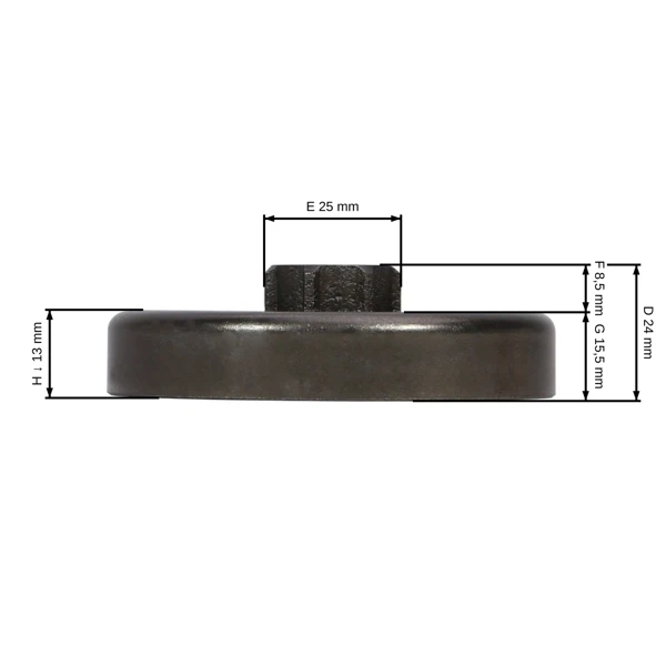 HS PARTS řetězka 3/8