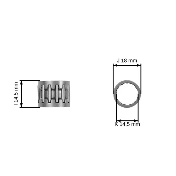 HS PARTS řetězka 3/8