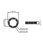 HS PARTS řetězka 3/8" 7 zubů pro motorové pily Dolmar 112 113 114 116 117 119 120 120 super McCulloch Promac 6800