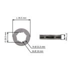 HS PARTS řetězka 3/8" 7 zubů pro motorové pily Echo CS550 CS610 CS510 CS451 CS451VL CS452 CS500 
