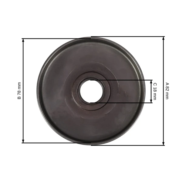 HS PARTS řetězka 3/8" 7 zubů pro motorové pily OLEO-MAC Oleomac Olympyk 970 971 980 981 985 HD GS720 GS 820 John Deere CS71 CS81 (OEM 97000207)