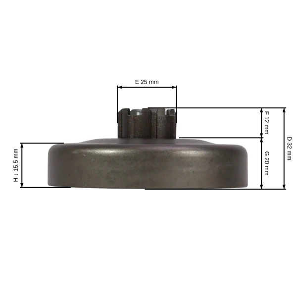HS PARTS řetězka 3/8