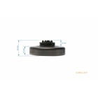 HS PARTS řetězka 3/8" 7 zubů pro motorové pily OLEO-MAC Oleomac Olympyk 970 971 980 981 985 HD GS720 GS 820 John Deere CS71 CS81 (OEM 97000207)