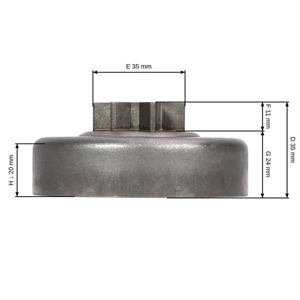 HS PARTS řetězka 3/8