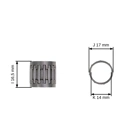 HS PARTS řetězka 3/8" 7 zubů pro motorové pily Stihl 045AV 045AVE 045 AVEQ 056 (OEM 11156402001)
