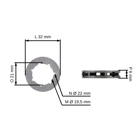 HS PARTS řetězka .325" 7 zubů pro motorové pily Echo CS400 CS440 CS3600 CS3700 CS3900 CS4100 CS4200 CS4500 CS4510 
