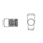 HS PARTS řetězka .325" 8 zubů pro motorové pily Dolmar 112 113 114 116 117 119 120 120 super McCulloch Promac 6800 (OEM 114223010)