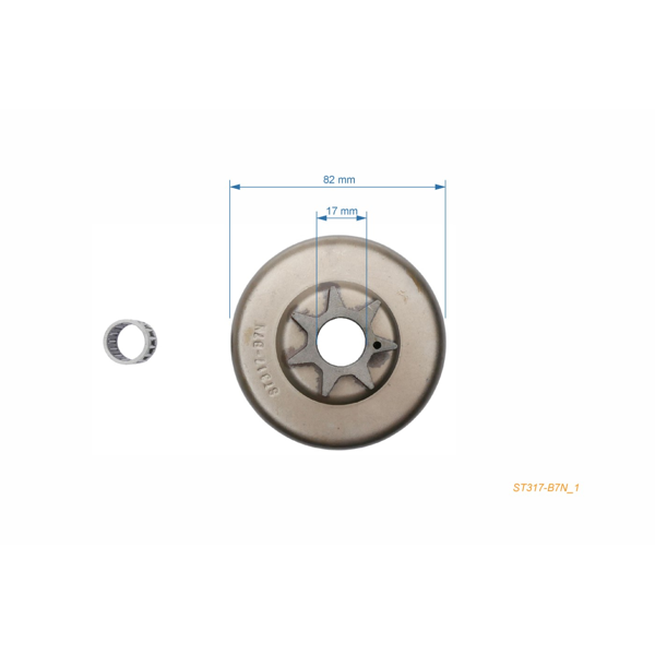 HS PARTS řetězka .404" 7 zubů pro motorové pily Stihl 045AV 045AVE 045AVEQ 056