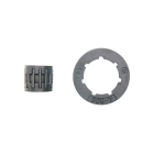 HS Parts řetězka s výměnným prstýnkem .325" 7 zubů pro čínské motorové pily obsah motoru 45 ccm 52 ccm 58 ccm