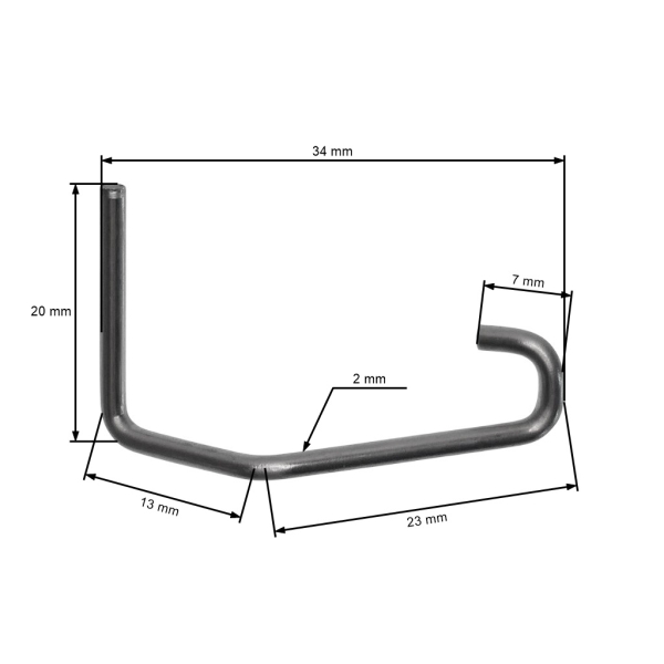 HS PARTS táhlo sytiče pro motorové pily Stihl 017 018 MS170 MS180 (OEM 11301852000)