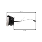 HS PARTS víčko nádrže velké pro motorové pily a křovinořezy Stihl MS181 MS200 MS210 MS231 MS250 MS270 MS290 MS361 MS362 MS460 MS880 FS240 FS260C BG55 (OEM 00003500533)