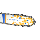 HS PARTS vodiaca lišta 10" (25 cm) 3/8" .050" (1,3 mm) + pílová reťaz 39 článkov hranatý zub pre Alpina 330 380 432 Bosch BES1300B KS400S KS40S KSE1300B Ryobi 35B CS36C CSE3330 McCulloch 10E 14E Makita DCS330S