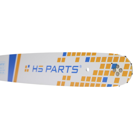 HS PARTS vodiaca lišta 15" (38 cm) .325" .050" (1,3 mm) 64 článkov pre Husqvarna 36 45 55 136 154 254 257 262 345 346 357 435 445 460 Jonsered 2054 2152 2155 CS2149W Dolmar 109 111 112 116 Oleomac 946 947 952 962