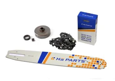HS PARTS vodiaca lišta 15" (38cm) 3/8" .063" (1,6mm) + pílová reťaz 56 článkov hranatý zub + reťazovka pre Stihl 064 066 MS660