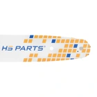HS PARTS vodící lišta 12" (30 cm) 3/8" .043" (1,1 mm) 44 čl. pro Stihl MSE140 MS170 MS192 MS171 MS191T MSE141 MSA200C HT101 HT70 E140 023L