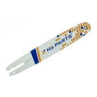 HS PARTS vodící lišta 14" (35 cm) 3/8" .050" (1,3 mm) + 2 x pilový řetěz 50 článků hranatý zub pro Stihl 009 010 011 017 018 019 020 021 023 025 MS160 MS170 MS171 MS180 MS181 MS192 MS210 MS211 MS250 MS231 MS241 MS251