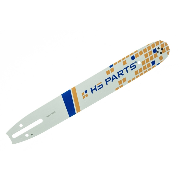 HS PARTS vodící lišta 14" (35 cm) 3/8" .050" (1,3 mm) pro Partner 350 351 370 P420 Husqvarna T425 E16 E316 E321 Dolmar PS330 PS33 PS34 ES152 Homelite 3300 CS40 Solo 613 Oleomac GS35 GS350 931