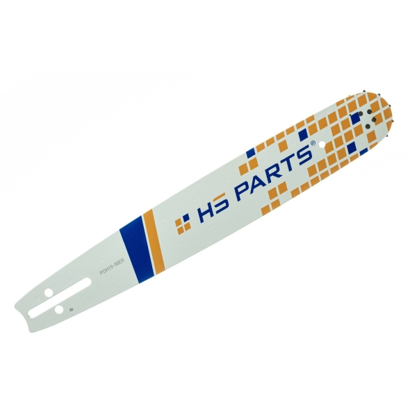 HS PARTS vodící lišta 15" (38 cm) 3/8" .050" (1,3 mm) pro Husqvarna 246 254 262 345 357 455 460 555 560 Jonsered 2054 CS2260 Dolmar 111 112 115 PS540 Solo 613 614 650 Oleomac 162 956 962