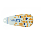 HS PARTS vodící lišta 15" (38 cm) 3/8" .050" (1,3 mm) pro Husqvarna 246 254 262 345 357 455 460 555 560 Jonsered 2054 CS2260 Dolmar 111 112 115 PS540 Solo 613 614 650 Oleomac 162 956 962