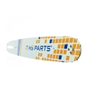 HS PARTS vodící lišta 15" (38 cm) .325" .058" (1,5 mm) + 2 x pilový řetěz 64 článků hranatý zub pro Husqvarna 36 45 55 136 154 254 257 262 345 346 357 435 445 460 Jonsered 2054 2152 2155 CS2149W Dolmar 109 111 116 Oleomac 947 952 962