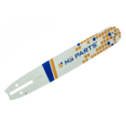 HS PARTS vodící lišta 15" (38cm) 3/8".058" (1,5 mm) + pilový řetěz 56 článků hranatý zub + řetězka Husqvarna 268 272XP