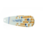 HS PARTS vodící lišta 16" (40 cm) 3/8" .050" (1,3 mm) + 4 x pilový řetěz 56 článků hranatý zub pro Husqvarna 36 41 136 137 141 236 240 T435 335XPT 333 334 Jonsered 2035 2115 2117 2138 CS2234 CS2236T Solo 614 630 633 636