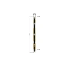 HS PARTS vodící lišta 16" (40 cm) 3/8" .050" (1,3 mm) 55 čl. pro Stihl 009 010 011 017 018 019 020 021 023 025 MS160 MS170 MS171 MS180 MS181 MS192 MS210 MS211 MS250 MS231 MS241 MS251