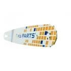 HS PARTS vodící lišta 16" (40 cm) 3/8" .058" (1,5 mm) + 2 x řetěz na podélné řezání 60 článků pro Husqvarna 51 55 246 254 257 261 262 345 356 357 359 455 460 555 560 Jonsered 2054 CS2260 Dolmar 111 112 115 PS540 Solo 613 614 650