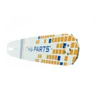 HS PARTS vodící lišta 16" (40 cm) 3/8" .058" (1,5 mm) + 2 x řetěz na podélné řezání 60 článků pro Husqvarna 61 66 266 268 272 365 372XP 385 585 Solo 665 670 681 Jonsered 2077 2171 Dolmar PS6400 Shindaiwa 285 577 Makita DCS6400 DCS7301