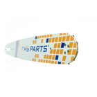 HS PARTS vodící lišta 16" (40 cm) 3/8" .058" (1,5 mm) + pilový řetěz 60 článků hranatý zub pro Husqvarna 246 254 262 345 357 455 460 555 560 Jonsered 2054 CS2260 Dolmar 111 112 115 PS540 Solo 613 614 650 Oleomac 162 956 962
