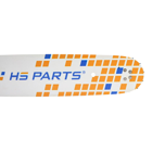 HS PARTS vodící lišta 16" (40 cm) .325" .058" (1,5 mm) pro Husqvarna 36 45 55 136 154 254 257 262 345 346 357 435 445 460 Jonsered 2054 2152 2155 CS2149W Dolmar 109 111 112 116 Oleomac 938 946 947 952 962 Solo 639 651 665