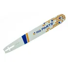 HS PARTS vodící lišta 18" (45 cm) 3/8" .050" (1,3 mm) + 2 x pilový řetěz 64 článků hranatý zub pro Husqvarna 246 254 262 345 357 455 460 555 560 Jonsered 2054 CS2260 Dolmar 111 112 115 PS540 Solo 613 614 650 Oleomac 162 956 962