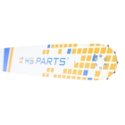 HS PARTS vodící lišta 18" (45 cm) 3/8" .058" (1,5 mm) 68 článků pro Husqvarna 61 66 266 268 272 365 372XP 281 298 380 385 585 Solo 665 670 681 Jonsered 2077 2171 Dolmar PS6400 Shindaiwa 285 577 Makita DCS6400 DCS7301