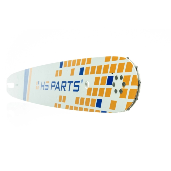 HS PARTS vodící lišta 18" (45 cm) 3/8" .063" (1,6 mm) + pilový řetěz 66 článků kulatý zub pro výrobu fošen a prken vhodné Stihl MS360 MS361 MS362 MS440 MS441 MS660