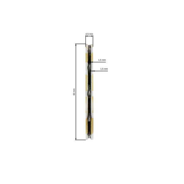 HS PARTS vodící lišta 20