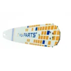 HS PARTS vodící lišta 20" (50 cm) 3/8" .058" (1,5 mm) + řetěz na podélné řezání 72 článků pro Husqvarna 51 55 246 254 257 261 262 345 356 357 359 455 460 555 560 Jonsered 2054 CS2260 Dolmar 111 112 115 PS540 Solo 613 614 650
