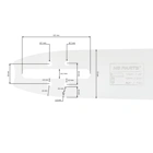 HS PARTS vodící lišta 48" (120 cm) .404" .063" (1,6 mm) 138 čl. pro Stihl 050 051 070 075 076 084 088 090 MS880 MS881