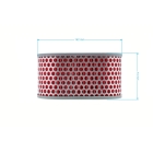 HS Parts vzduchový filtr 105 mm x 52 mm x 47 mm pro motory Yanmar L40 (114250 12580, 114250-12580, 1142-501-2580