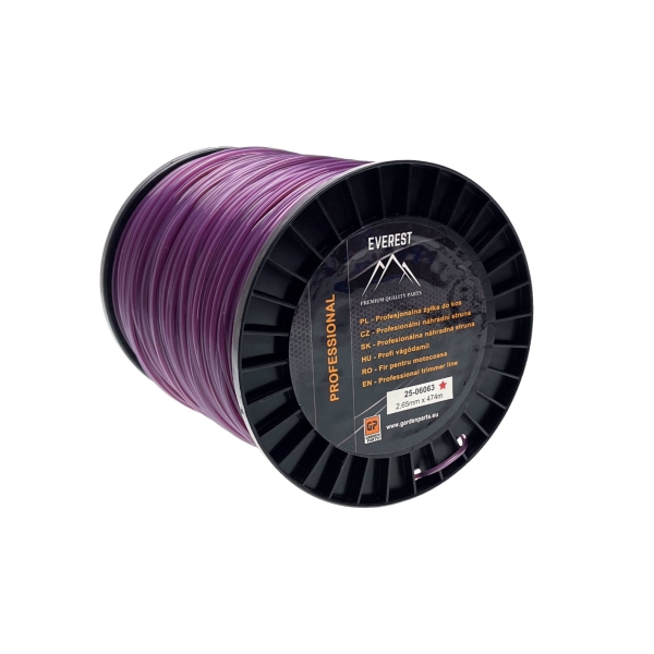 HS Parts žací struna pro křovinořezy tvar hvězda 2,65 mm x 474 m