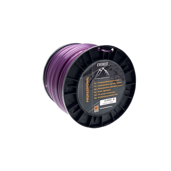 HS Parts žací struna pro křovinořezy tvar hvězda 3 mm x 250 m