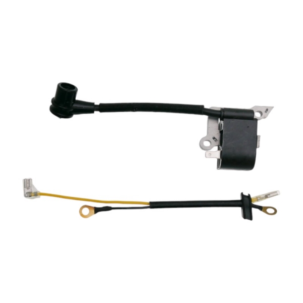 HS PARTS zapalování pro motorové pily Husqvarna 137 137E 142 142E vhodný ventilátor se 2 magnety (OEM 530039239)