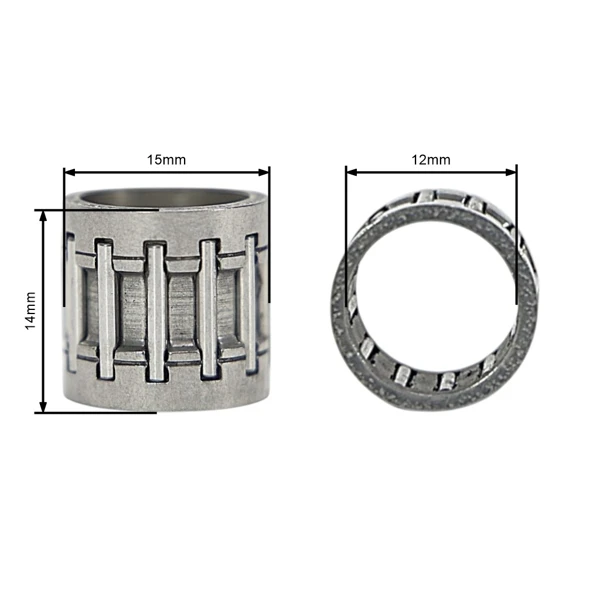 Jehlové ložisko řetězky 15 mm x 14 mm x 11 mm pro čínské motorové pily obsah motoru 45 ccm 52 ccm 58 ccm