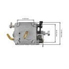 Karburátor do motorových pil Husqvarna 365 X torq 372 X torq  RWJ-4B (OEM 581100701)