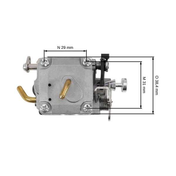 Karburátor do motorových pil Husqvarna 365 X torq 372 X torq  RWJ-4B (OEM 581100701)