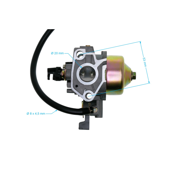 Karburátor pre motory Honda GX240 GX270 výkon 8,0 PS - 9,0 PS