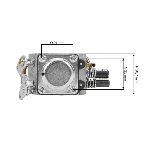 Karburátor pro Čínské motorové pily a pily z hobbymarketů s obsahem motoru 45 ccm 52 ccm