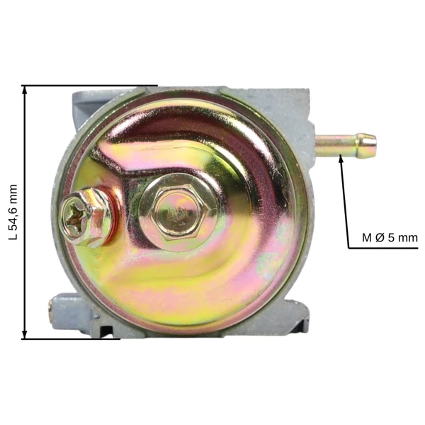 Karburátor pro generátory s motory Honda GX120 GX160 GX200 výkon 5,5 PS - 6,5 PS (OEM 16100-ZH7-W51)