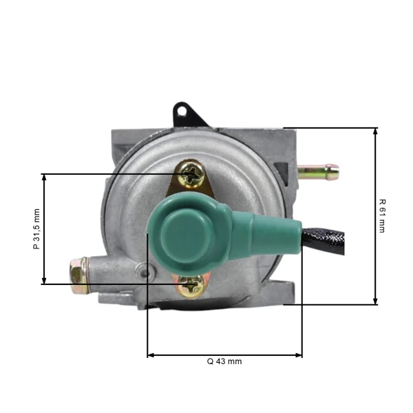 Karburátor pro generátory s motory Honda GX340 GX390 výkon 8,0 PS - 9,0 PS - 11,0 PS - 13,0 PS (OEM 16100Z5LF11 16100-Z5L-F11)